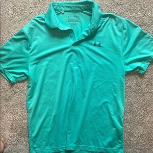 Under Armour Men's Teal Polo Shirt